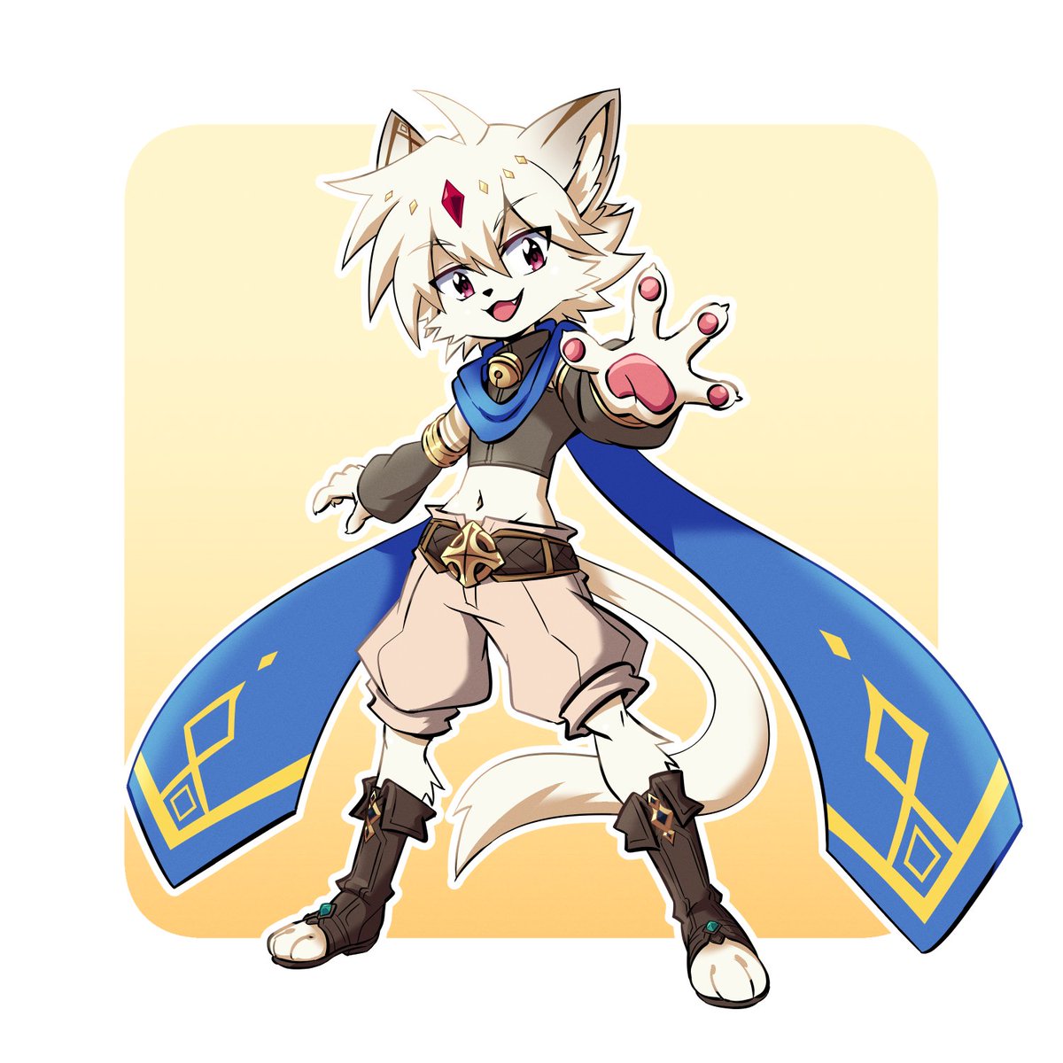yumethewolf's tweet photo. Commission for @Nekofencer !
Thank you so much for your support! ^^ https://t.co/tpN8wMYRwK