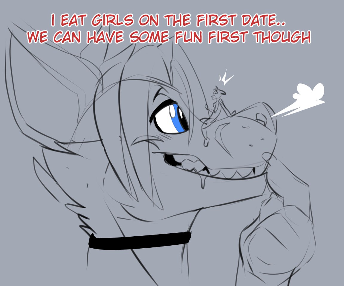 Yumi_The_Puppo's tweet photo. Vince is here to remind everyone the universal truth:

Girls are FOOD and they should be eaten by giant boys.

The cuter = the tastier!

(This also applies to anyone looking feminine regardless of gender~)

(Art by @/beherit - thank you my crunchy little citrus!) https://t.co/aF7p3NGxEj