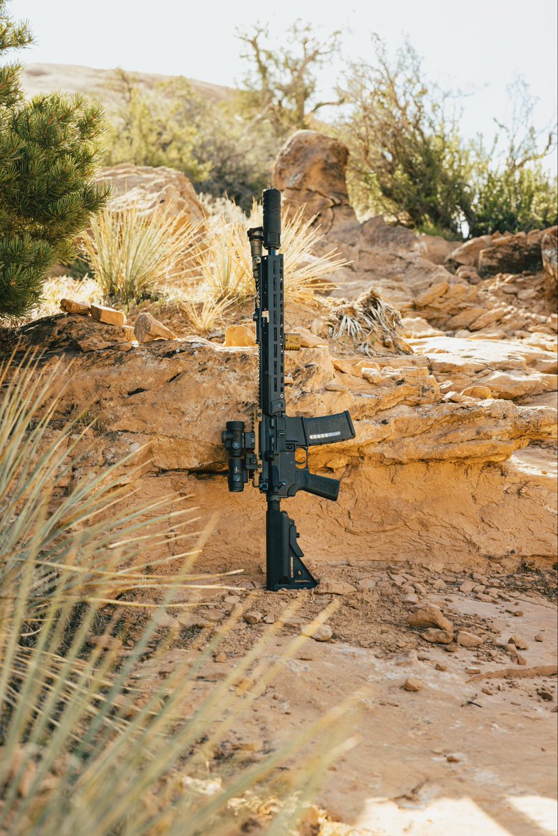 IWIUS's tweet photo. The ARAD 5 all decked out with a suppressor, light and switch, fore grip, riser mount, optic and magnifier. If you own an IWI US ARAD 5, drop a photo of your build or tag us in a post! 

https://t.co/K7gSXtEW6x 

📷 @fixedsightmedia https://t.co/1NiHTTMmUl