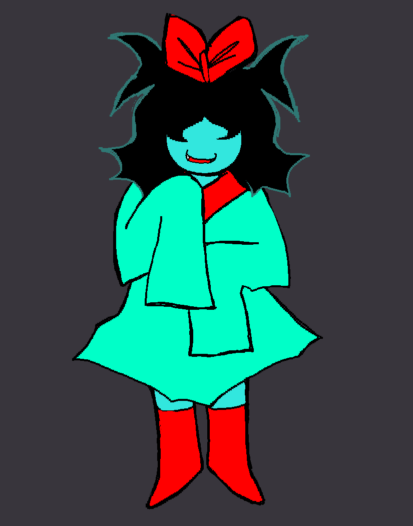 _dotpng's tweet photo. deltarune spoilers

i think i figured out how to comfortably draw her https://t.co/0k3IC5P11Y