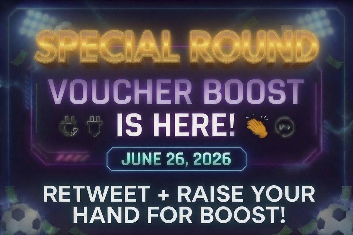 bettingPlug's tweet photo. Special  Round

Entries OPEN  now!!!  

Retweet &amp; raise your hand for a boost
 
#BettingPlug https://t.co/l5YE5mqvRk