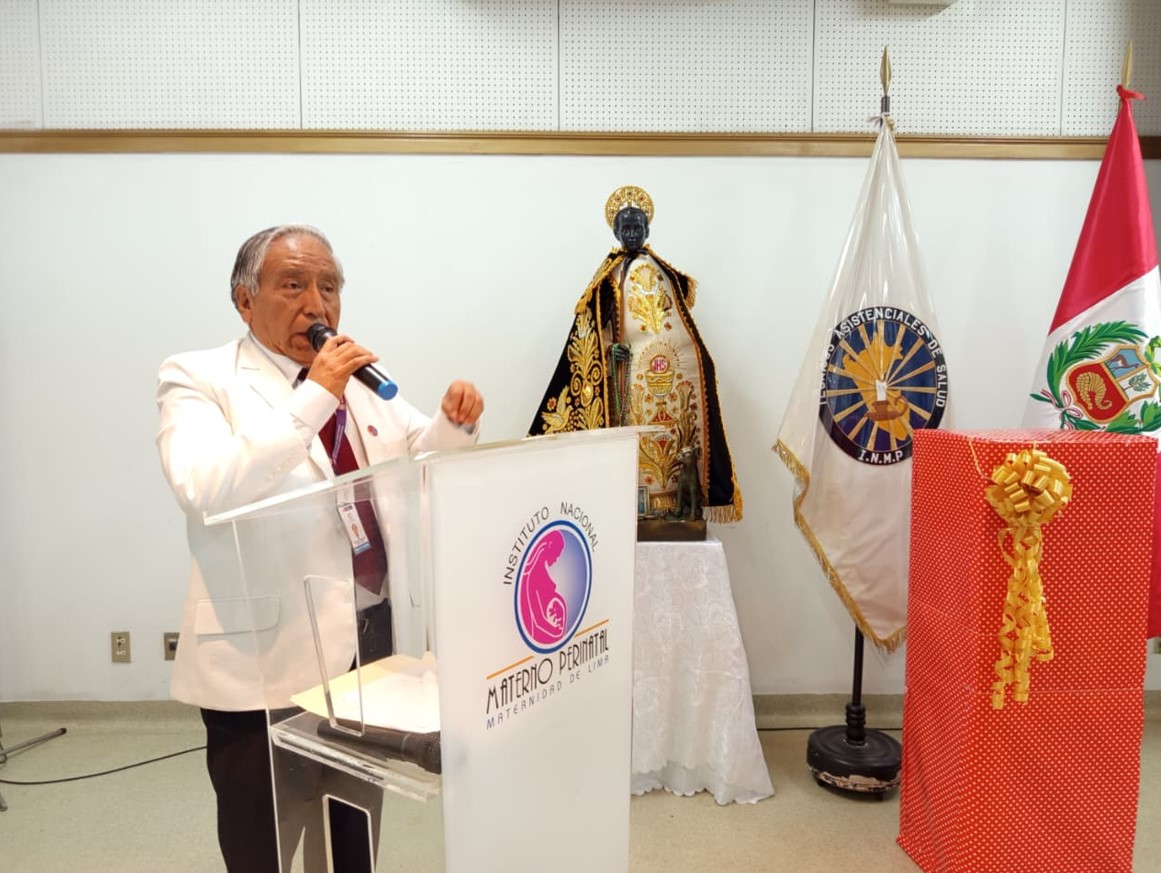 inmpminsa's tweet photo. En el Día Nacional del Técnico Asistencial de la Salud del Perú, el #INMP rindió homenaje a los técnicos asistenciales de la salud, destacando su compromiso y valioso aporte a la atención materna y neonatal. https://t.co/RSxGtEfaQc