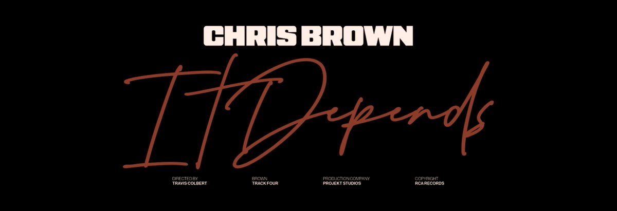 sblngr's tweet photo. official titles for "OBVIOUS" &amp; "IT DEPENDS" for @chrisbrown https://t.co/7PE0NveVal