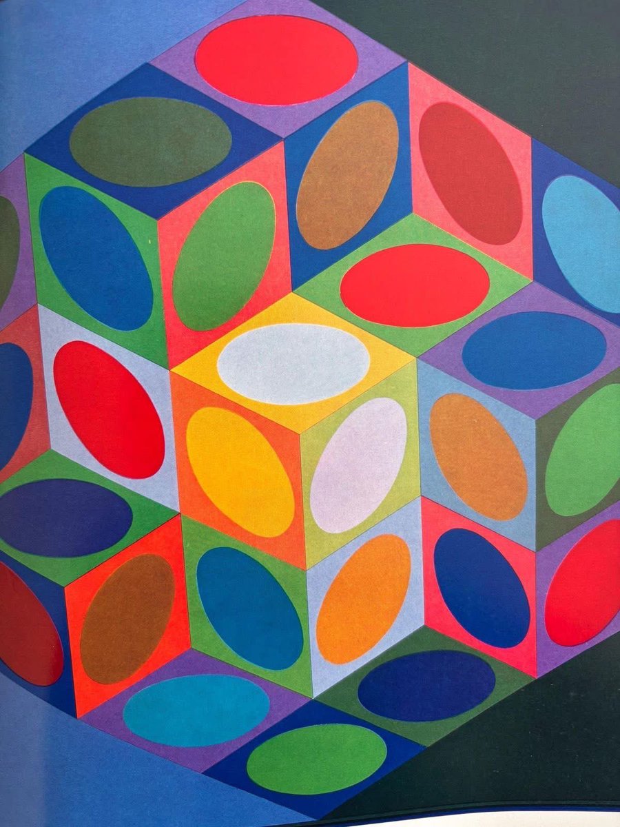 gisellecaldei3's tweet photo. Victor Vasarely https://t.co/y6rPvD7Nfo