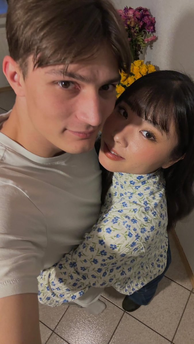 wmaf_couples's tweet photo. WMAF couple # 806 - Ukrainian ๐บ๐ฆ and Japanese ๐ฏ๐ต
#wmaf #whitemaleasianfemale #interracial #interracialcouple #internationalcouple #afwm #internationallove #whiteguysasiangirls #whiteguy #asiangirl #asiangirlwhiteguy #ukrainian #ukrainianguy #japanese #ๅฝ้ใซใใใซ #japanesegirl https://t.co/flCftNKdwR
