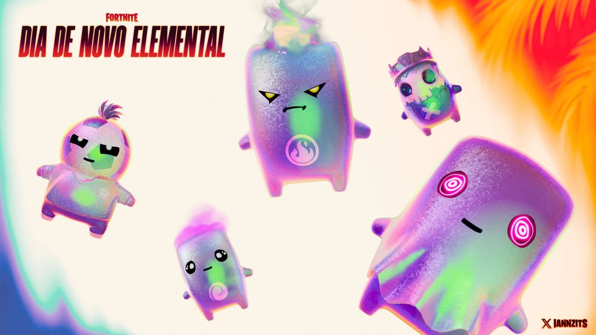 iannzits's tweet photo. 💿 DIA DE NOVO ELEMENTAL — 9 DE JULHO

Os Elementais Metalizados (Holofoil) chegarão ao Fortnite concedendo 5% de chance para sua equipe encontrar outras variantes de Elementais ao abrir Baús, incluindo o Metalizado!

Eles serão mais fáceis de encontrar do que os Dourados. https://t.co/Lm7HUuxPNG