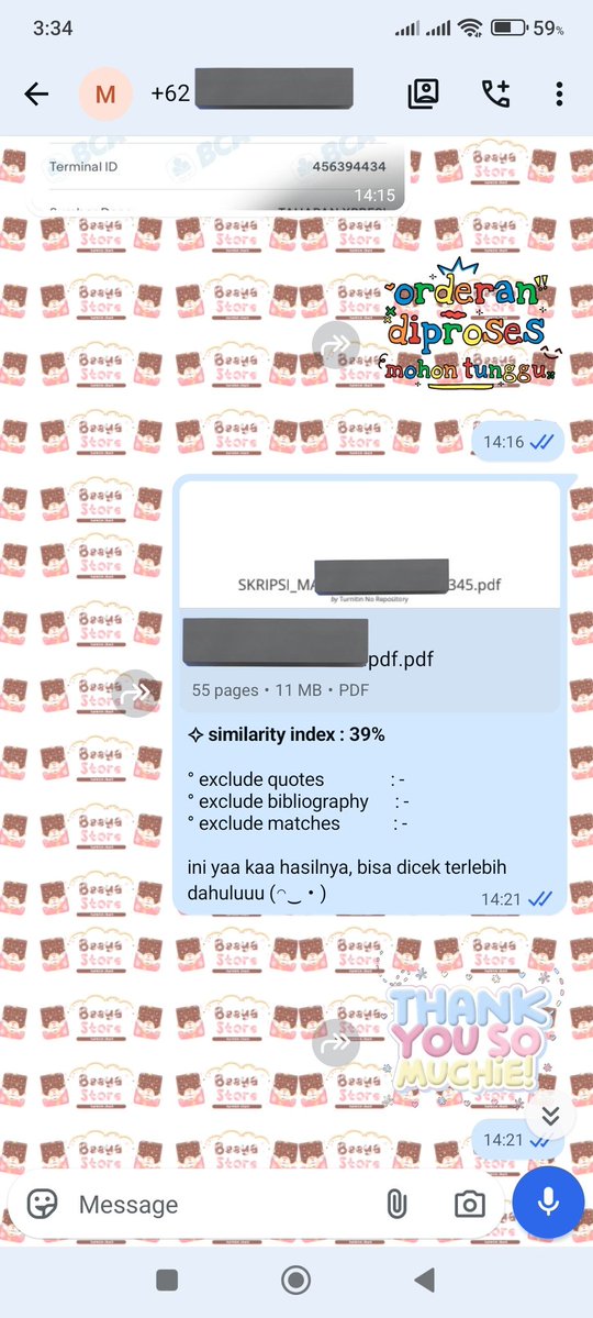 venrture's tweet photo. Alhamdulillah masih rame orderan, setelah rabu-kamis close gegara ngga megang akun sama sekali😿 semoga setelah ini stock akun turnitin aman dan harganya bisa turun🤲🏻 maaciiii yang udaaa order bestt🩵🍅 https://t.co/iyvKDSqjGQ