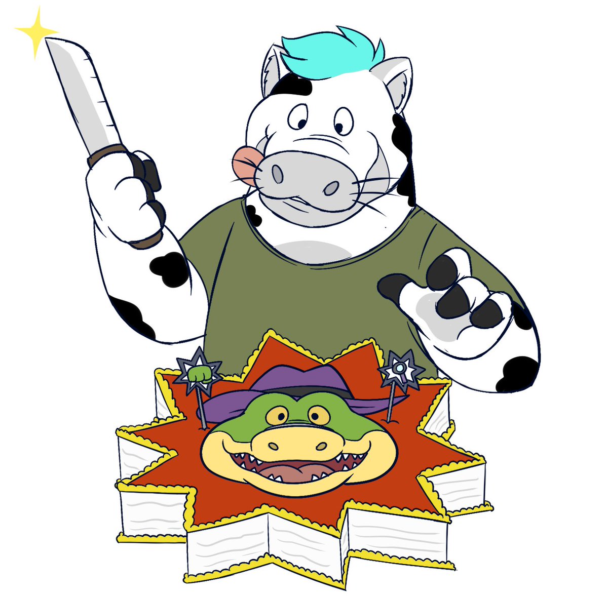 COWCATGames's tweet photo. Well, today is cake time! https://t.co/Mxd77PJ05x