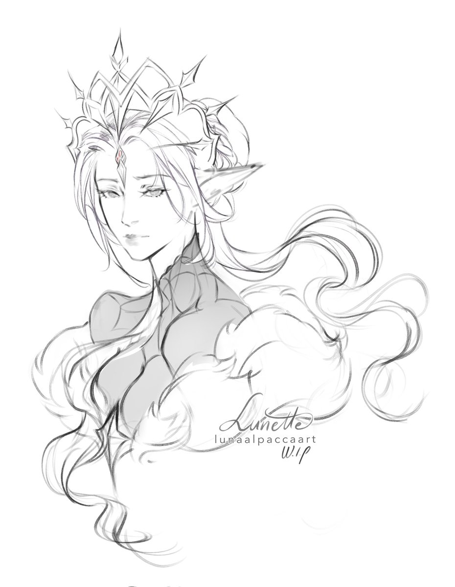 lunaalpaccaart's tweet photo. I'm curious what artist friends (and ppl in general) think about her design, this is my take on her for now. ^^

#genshin #Tsaritsa #snezhnaya https://t.co/ecjZYQjnKZ