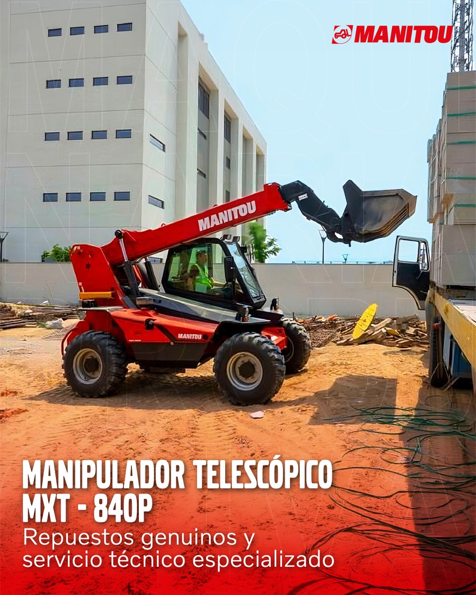 ecuaire's tweet photo. ¡Explora la innovación definitiva en manipuladores telescópicos y asegura el éxito en tus labores!  ¡Bienvenido al futuro de la manipulación de cargas! #Manitou #ManipuladorTelescópico #RepuestosGenuinos #ServiciosDeMantenimiento #Ecuaire https://t.co/nGqdTZaTKo