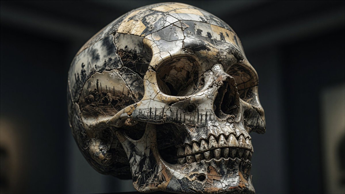 Restoringpasthe's tweet photo. @L4STD4ZE war skull https://t.co/Ebk3gmFtvD