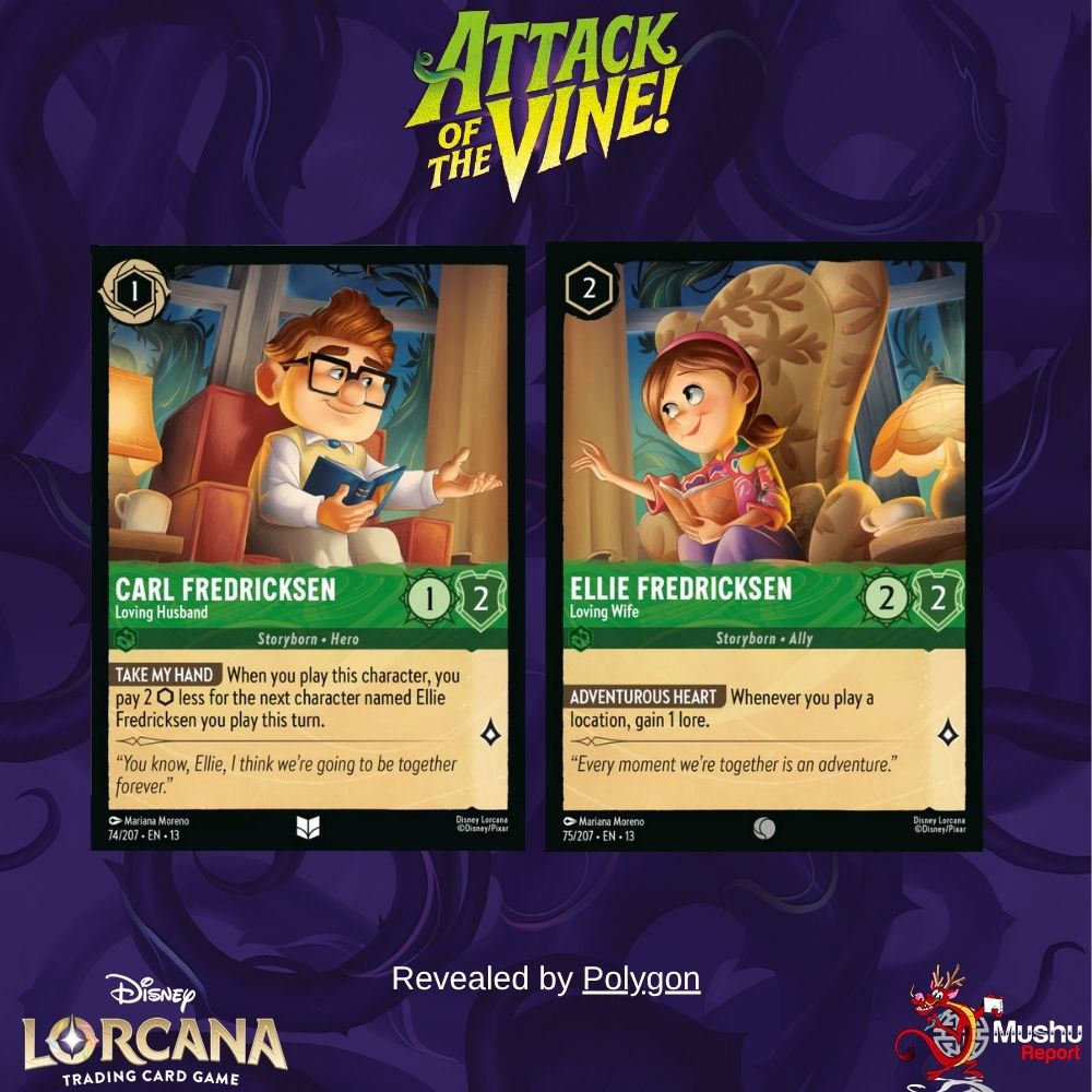 MushuReport's tweet photo. Check out these reveals for Attack of the Vine!

https://t.co/EqTylwqOQR

#disneylorcana #attackofthevine https://t.co/TLjmlH4TjA