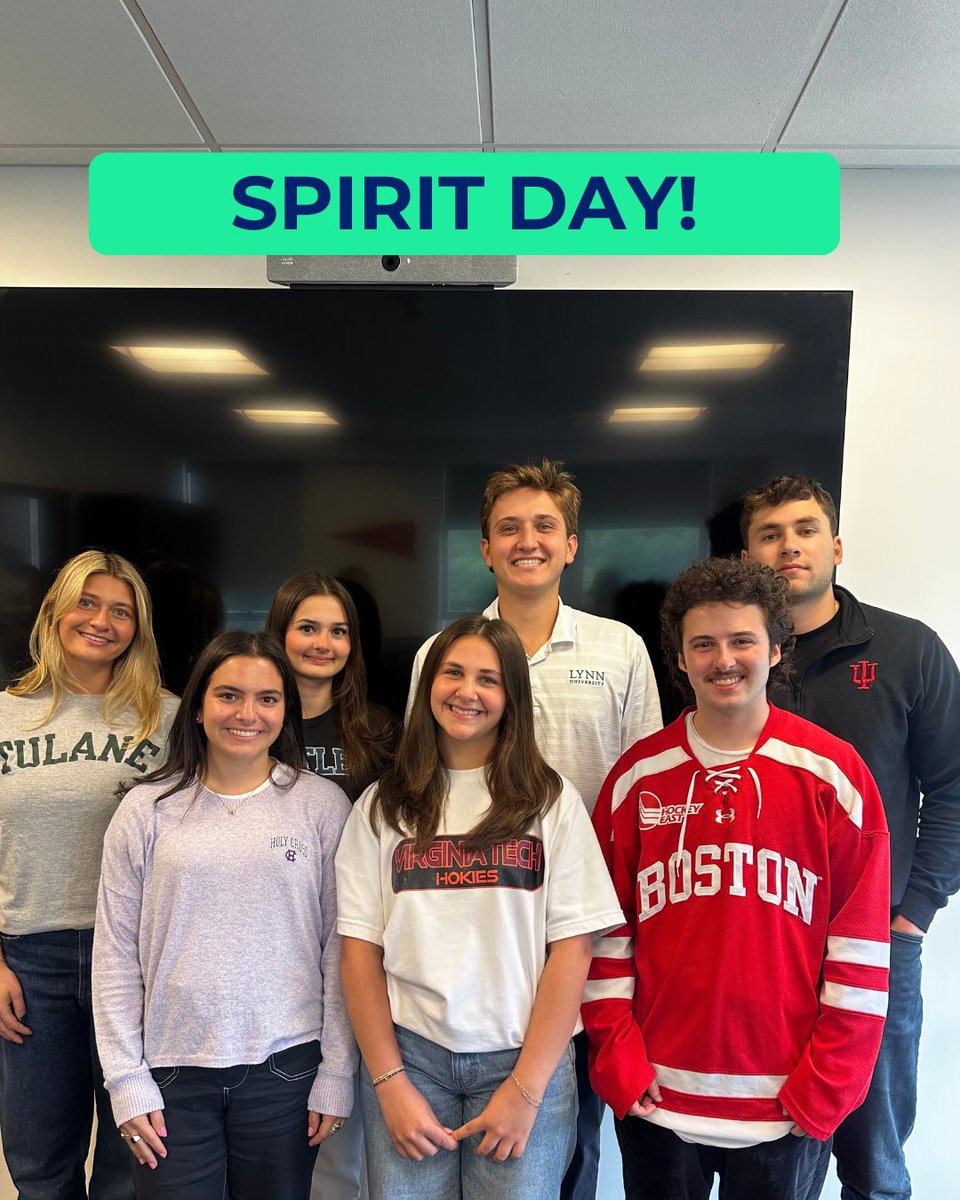 d50media's tweet photo. Our summers interns brought a little school spirit to the office for College Spirit Day!

We loved seeing everyone represent the places where their journeys began. https://t.co/iHTd5ctCOE