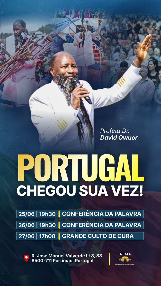 SAlexandra16735's tweet photo. #AlgarveWordAblaze O Messias esta vindo!! não percam essa chance Portugal. https://t.co/sUvKQ7RpPX