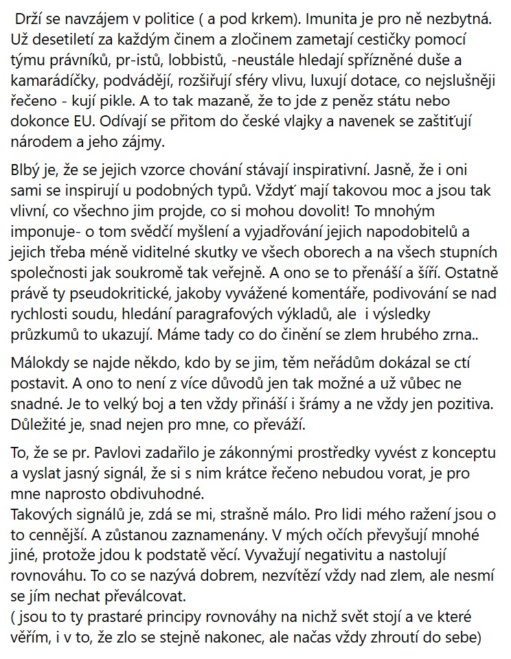 Posledniskaut's tweet photo. Je to dlouhé čtení. Ale dobře napsané a zajímavé i tím, že autor se jinak politice prakticky vůbec nevěnuje. 
Radek Baborák je hornista, šéfdirigent Západočeského symfonického orchestru Mariánské Lázně a devět let byl také sólistou Berlínských filharmoniků. https://t.co/21bLPqvtSD