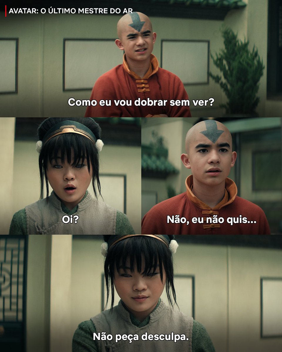 NetflixBrasil's tweet photo. A Toph não perde uma. https://t.co/1EUU3AD0jd