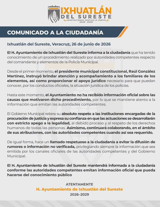 monicagarzag's tweet photo. Fue detenido José 'N', alias 'Delta 7', por su presunta participación en el secuestro de la periodista Roxana Guzmán Ramírez en Veracruz.
Cuatro policías de Ixhuatlán del Sureste, incluido un comandante, también fueron detenidos por este caso. Las labores de búsqueda continúan. https://t.co/bp3gTI9CaK