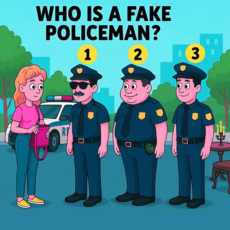 Saba_57789's tweet photo. Guess who is fake police Man https://t.co/4x7tCsdC20