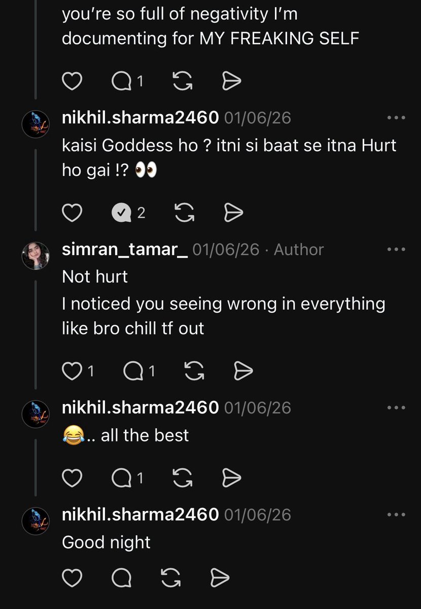simran_tamar_'s tweet photo. chicken littles who rides on ChatGPT for engagement farming and projecting their own insecurities onto others 
meanwhile I’ve reached point where I don’t even feel anger or any low vibrating emotions anymore 
just existing blissfully 😊 https://t.co/4x6nY4rFWl