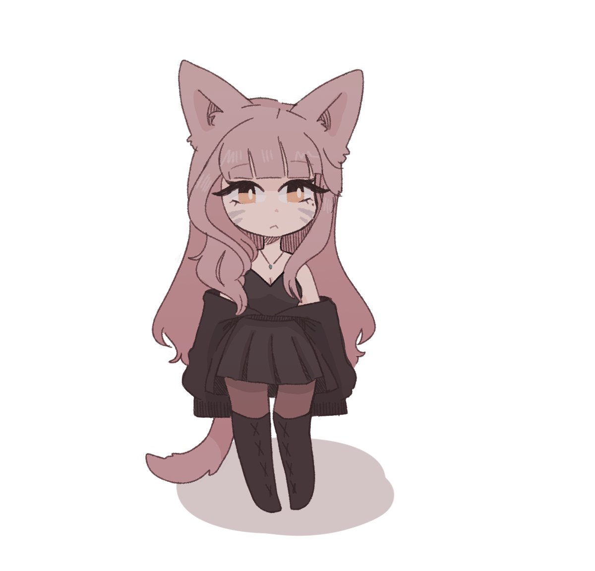 serizah's tweet photo. Kon doodle to try and break this art block GRAHHH https://t.co/7t82Di9nZx