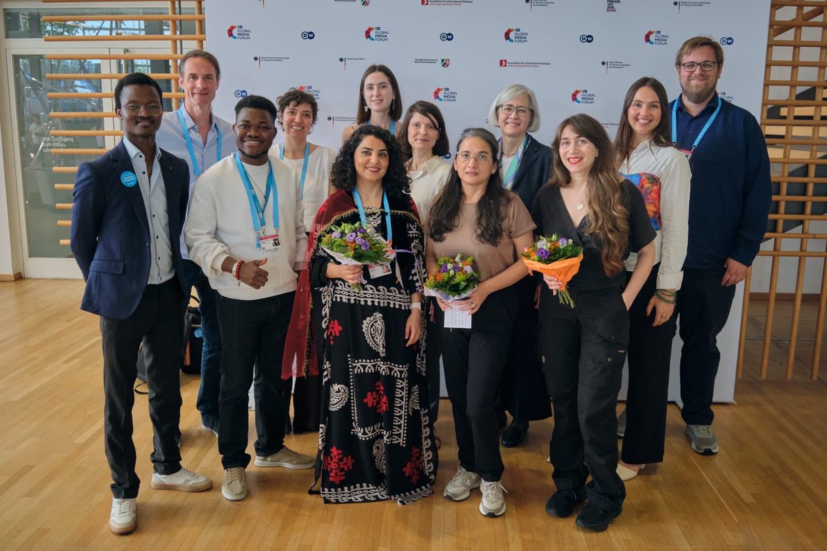 AzhinHosaini's tweet photo. As a speaker at the @DW_GMF #GMF26 in Bonn, I shared my personal experiences as a Kurdish journalist & MICT member, highlighting the severe security risks & repression faced by journalists in Kurdistan.
Deeply grateful to the #HannahArendtInitiative & #MICT for their support. Press freedom knows no borders.