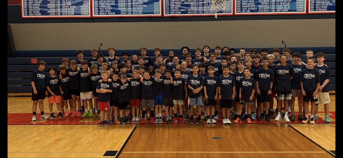 cbeasthoops's tweet photo. Week one of camp in the books. 

Next session July 13-16. https://t.co/krX7CzFoZw