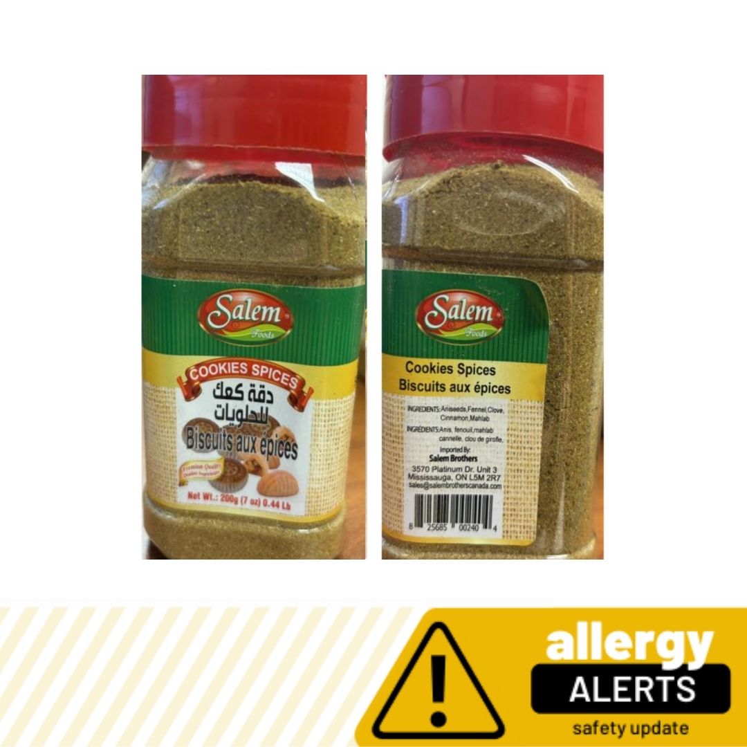 FoodAllergyCAN's tweet photo. #WheatAlert #GlutenAlert #SesameAlert #MustardAlert: The CFIA has issued a wheat, gluten, sesame and mustard-related recall. Click the link for product details: https://t.co/mOBPKY7bnD https://t.co/08BoTjubYa