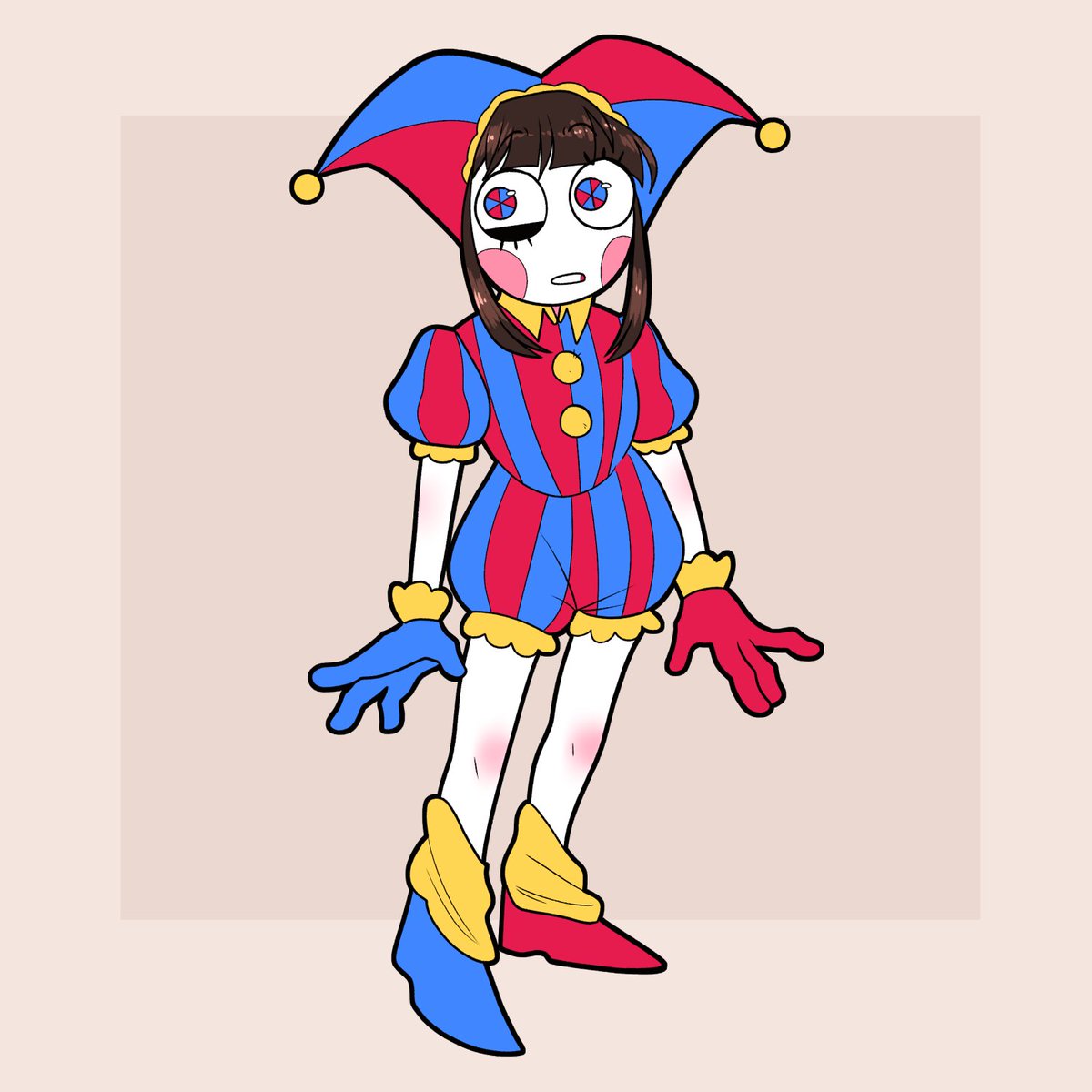 inqrabbyte's tweet photo. pomni doodle https://t.co/wrL189nlP2