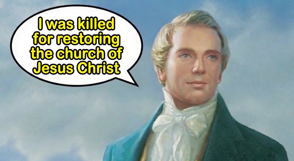 j_divis's tweet photo. Joseph Smith was called of God to be a prophet. 

He was persecuted and killed like the apostles. https://t.co/s9gJNGyILY