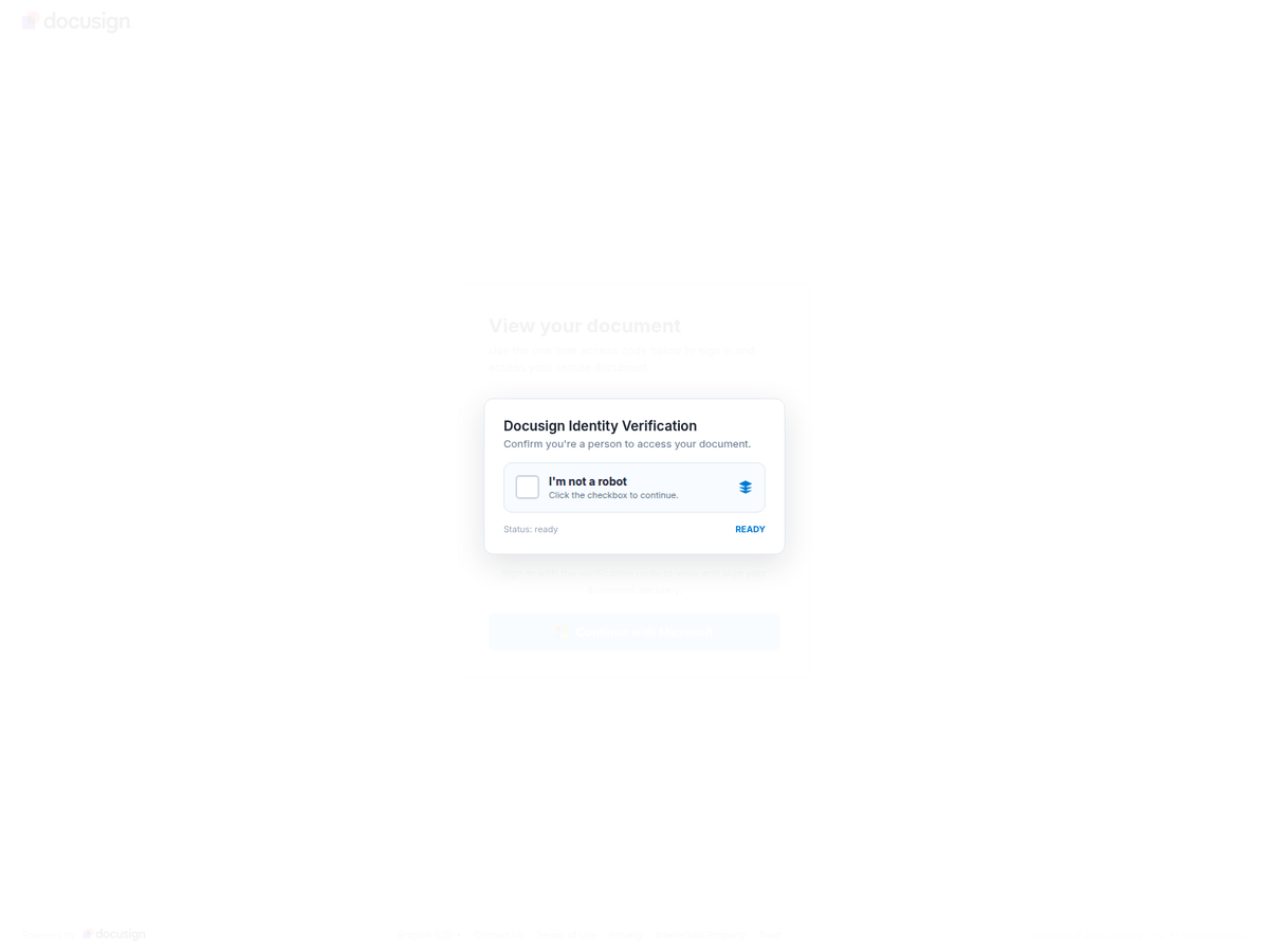 skocherhan's tweet photo. 'Docusign - View Document'
haseebbaig[.]me
u6extfzlk0[.]billbutterworth[.]com 
#phishing #docusign https://t.co/8O3DCEMaI4