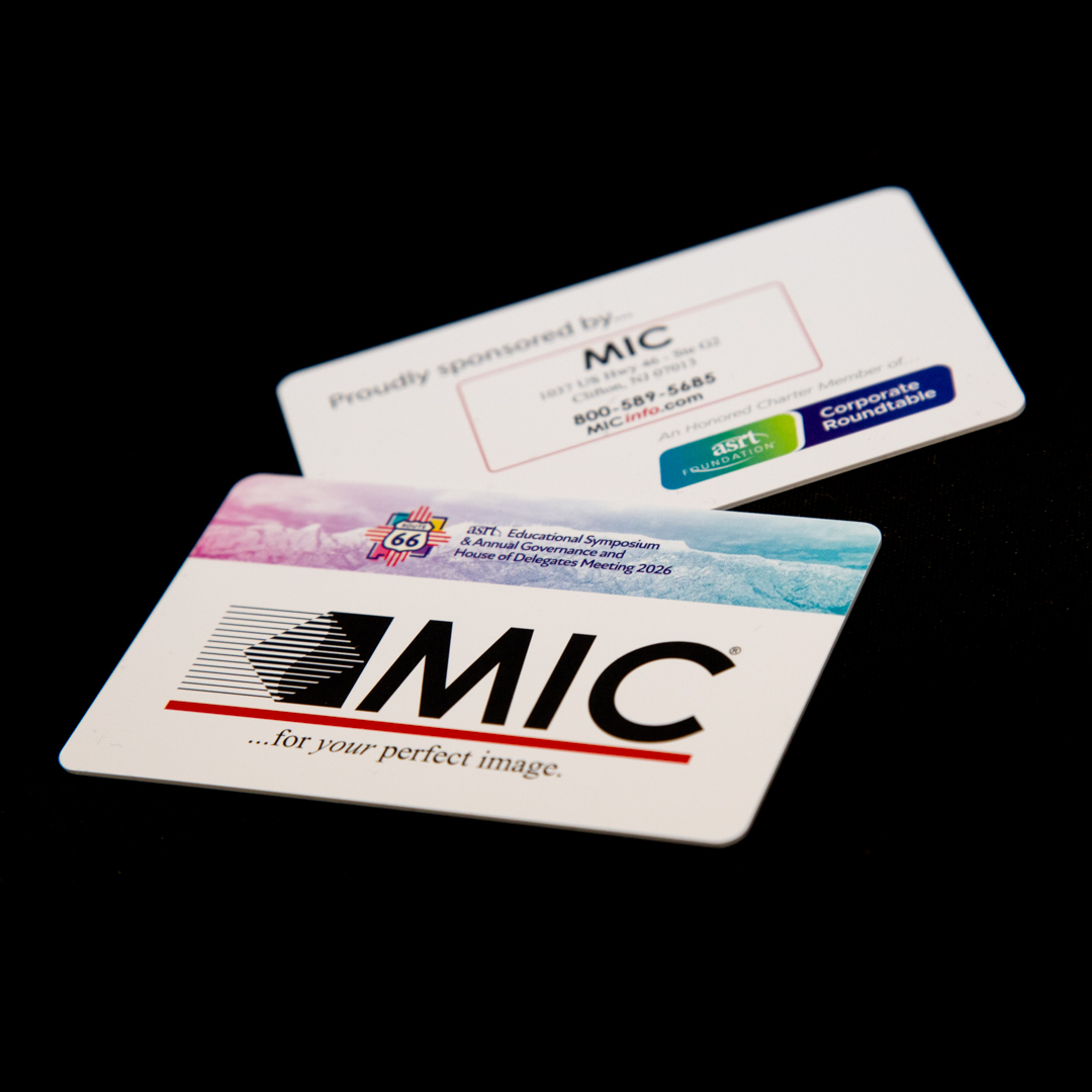 ASRT's tweet photo. Big shoutout to MIC, Joint Review Committee on Education in Radiologic Technology and Weber State University for their generous sponsorship of conference essentials at #ASRT26! Thanks to their support, attendees are equipped with tote bags, hotel key cards and lanyards! @official_jrcert @weberstate