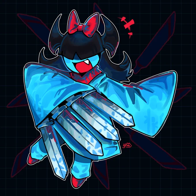 I love aqua #deltarunespoilers #deltarune