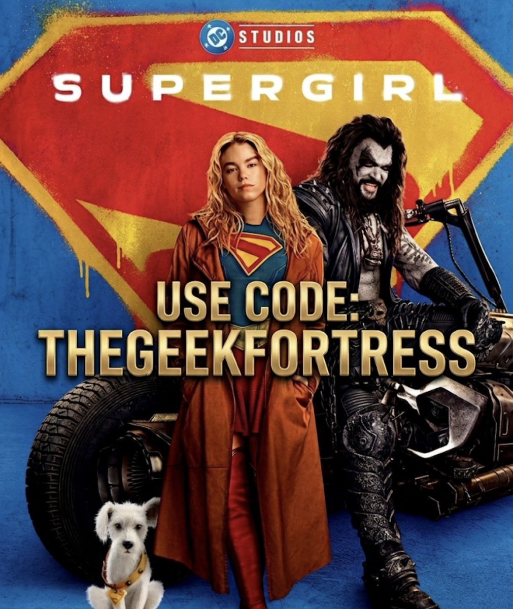 TheGeekFortress's tweet photo. #supergirl comes to the #fortnite item shop tonight! Are you excited? Consider using my code if you get the new skins: thegeekfortress https://t.co/SHyPiFrAoZ
