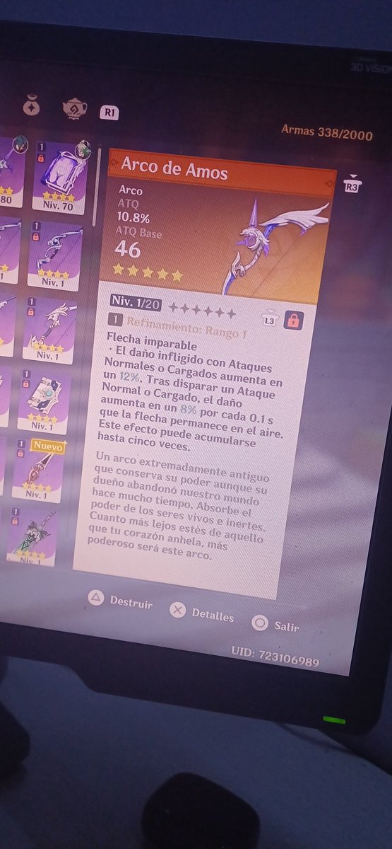danivan72's tweet photo. Entro al genshin (no pregunteis porque), pego 4 pulls random y saco especificamente UN ARCO, yo me tengo que reir. https://t.co/XUSdXWa91v