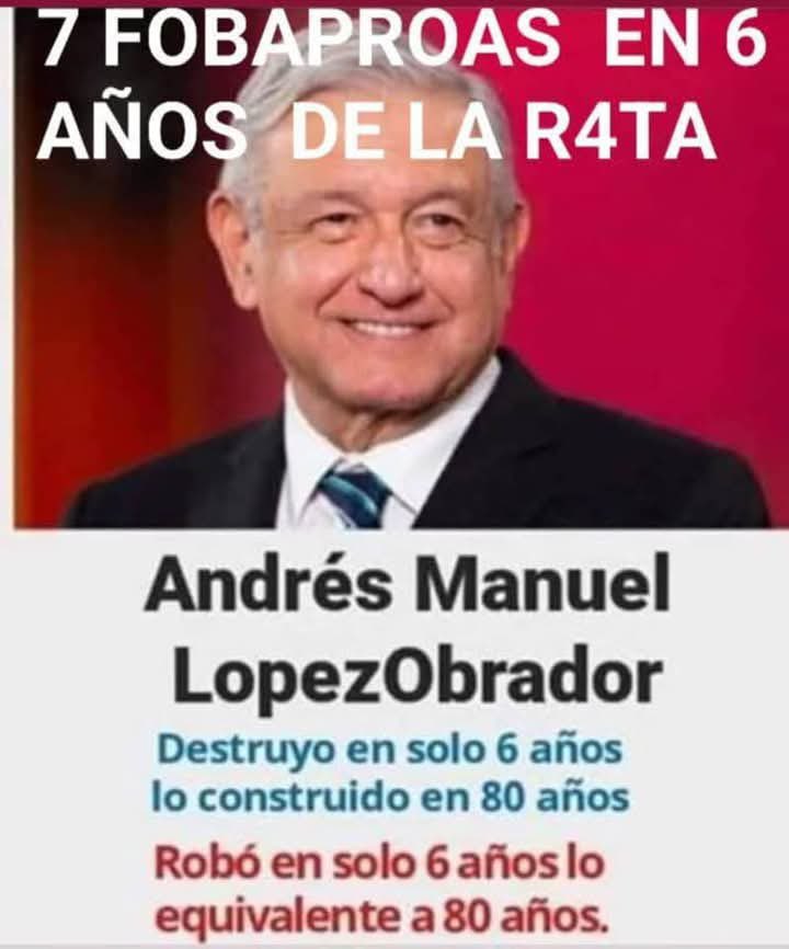 68Backinblack's tweet photo. @FreddyOliviery @RicardoBSalinas Esto es lo que se va a recordar para siempre: el #NarcoExPresidenteAMLOGay  que es #LaPerritaDeMonsiváis https://t.co/0l4vLutyYb