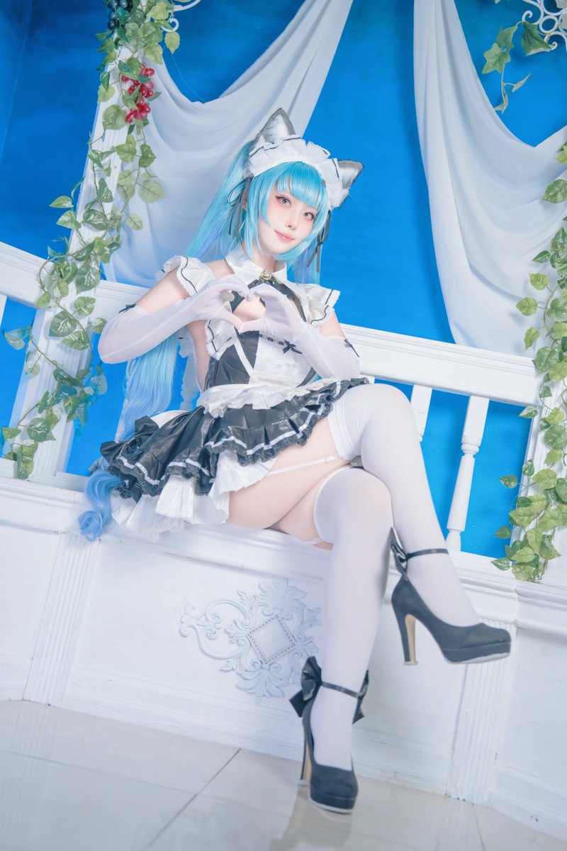 aisapon's tweet photo. コスプレ／cosplay

勝利の女神:NIKKE／
プリバティ：アンカインド・メイド

📷@sumar_mo_nn_ou3 

 #NIKKEcosplay  #Privaty https://t.co/Ogf4HdBCAY
