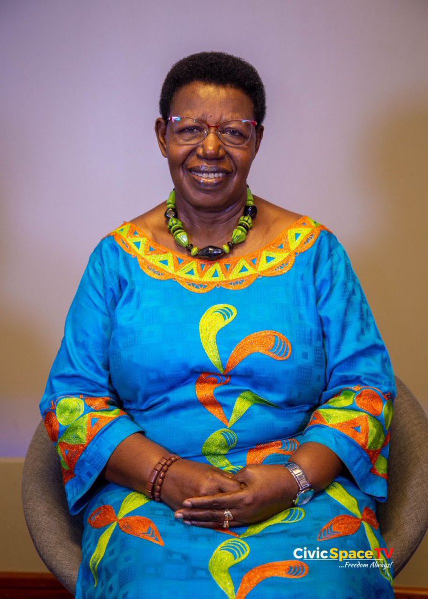 Kawuma's tweet photo. The regime seeks to provoke Ugandans by trampling on our dignity, and even when we are down, they find new ways to humiliate and dehumanize innocent civilians. This will not extinguish the hope for change in Uganda. We stand in solidarity with one of Uganda’s most inspiring figures, Miria Matembe, @miriamatembe who is being humiliated by Museveni’s son and his associates. It is a tragedy that NRM has women who remain silent and others who are enablers as we have witnessed in the courts while other women are abused, molested, and tortured. Justice will eventually prevail.