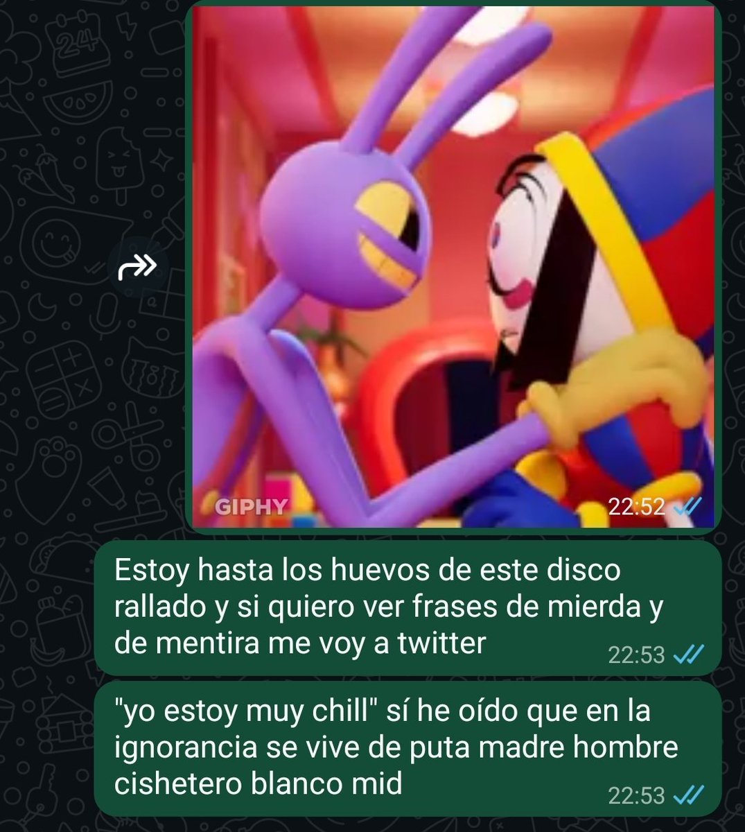 Srt_platinum's tweet photo. @iamyourmanaphy Respecto a la primera respuesta suya de las capturas me hizo mucha gracia esto que dije https://t.co/tZNqVAB9HC