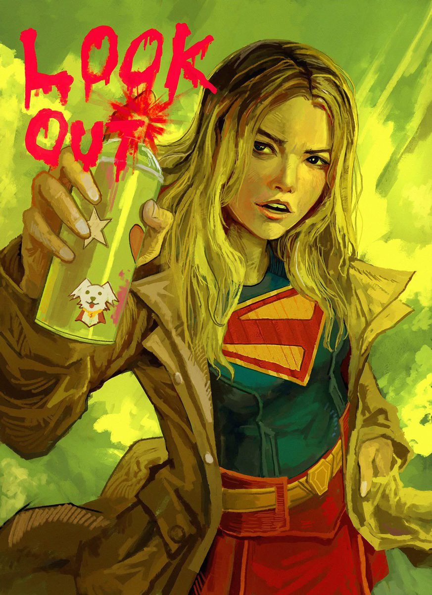 omorales81's tweet photo. Friday mood: look out! #FridayVibes #SuperGirl #ComicArt #FridayFeeling #KaraZorEl 💥 #LookOut https://t.co/gBETHEplS6