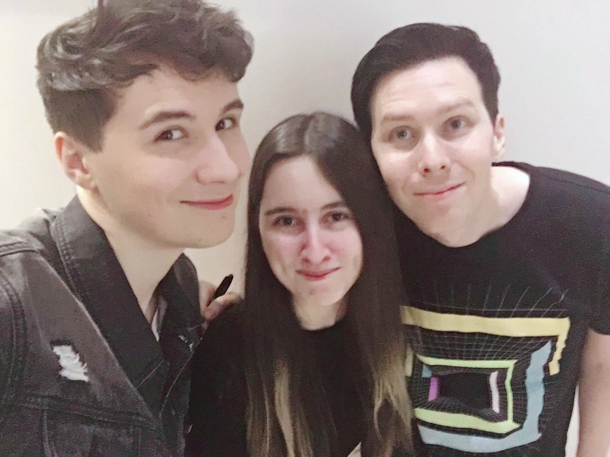 __Creative_'s tweet photo. I’m sad that I won’t even be able to go to Dan and Phil’s hard launch tour due to visa restrictions, but I remind myself that I saw them in person TWICE (II and TIT!) and how damn lucky I was. Wishing everyone who can go the best time ever, yall will love this!!🫶🏻 https://t.co/rJtzxHmMsj