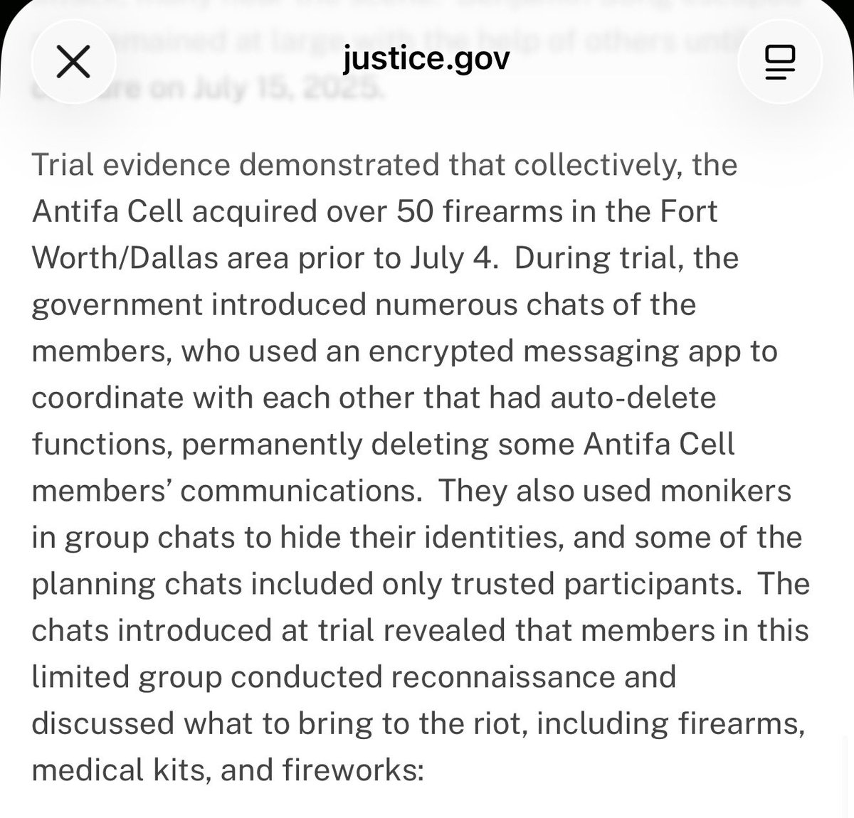 camhigby's tweet photo. “It was a peaceful protest and they got 450 years!”

Dude, they used fireworks to draw officers in and then shot one in the neck. They acquired 50+ firearms in preparation and did combat trainings. 

It was a terrorist attack. https://t.co/K4AJjTXgDM