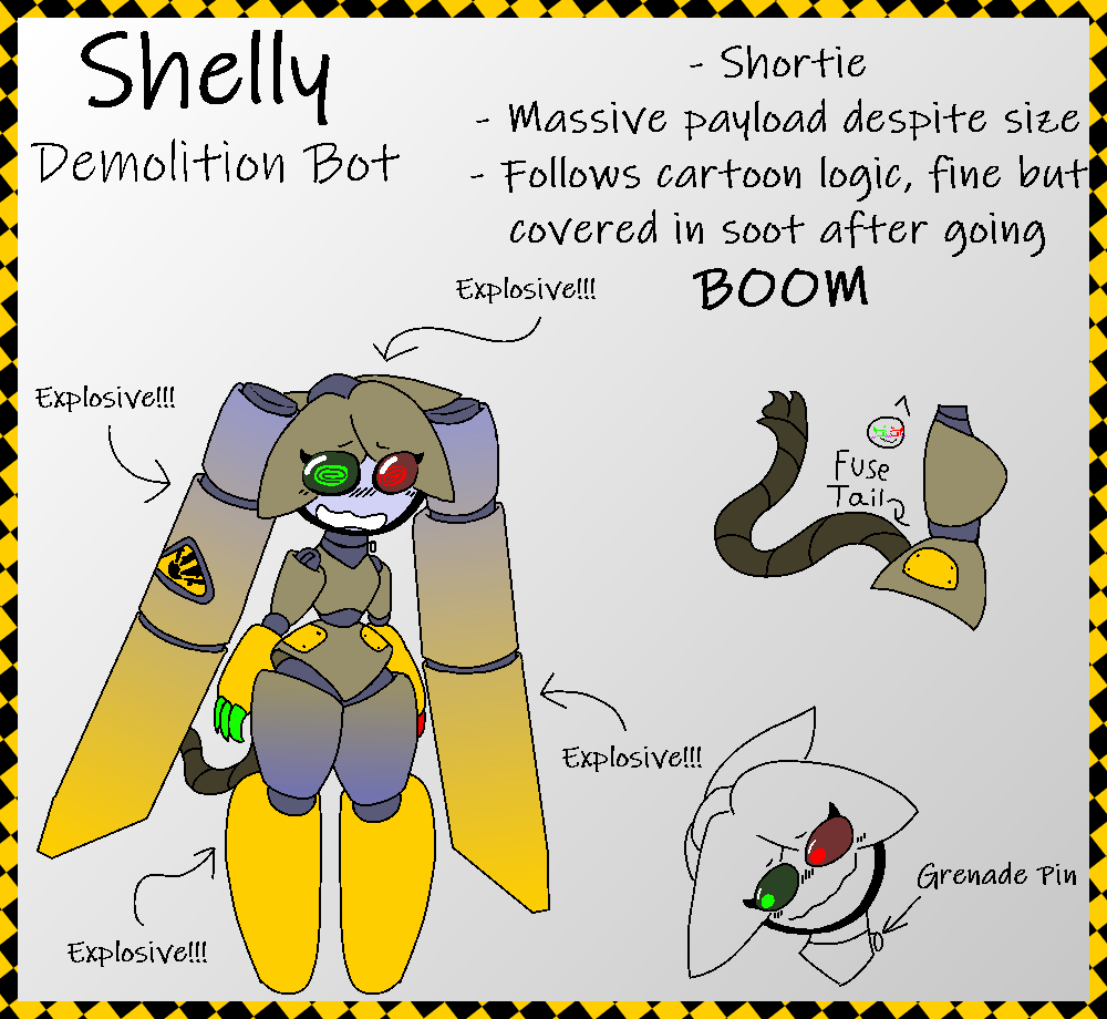 ThatBeeGuy12's tweet photo. Robot who SPLODES https://t.co/B8U3UfvWOP