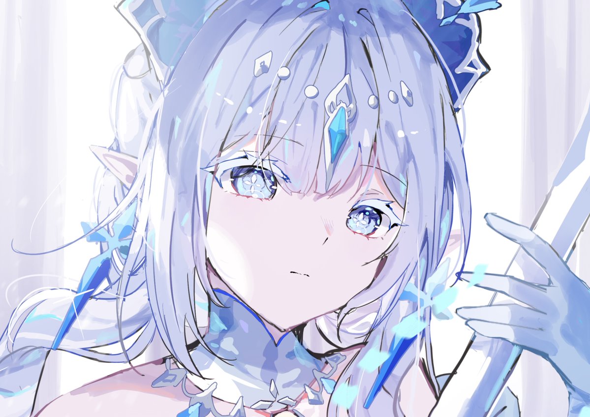 今日の19時半にイラストあげます〜！❄️