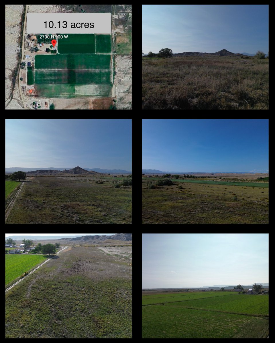 CarlaRealtors's tweet photo. πΎ 10.13 acres in Elmo, UT! Mountain views, animal rights, income potential from a productive alfalfa field, and the perfect place to build your dream home. Rural living with room to grow.
https://t.co/0zhNvcCn9Q
#ElmoUT #EmeryCountyUT #UtahLand #UtahRealEstate https://t.co/Le8wBXCkCm