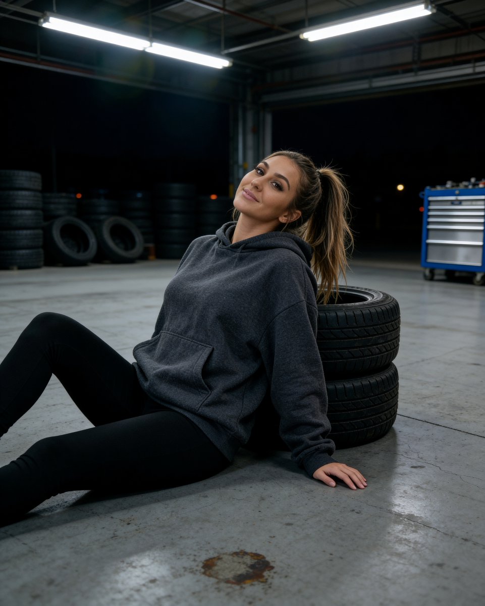 KaelaDrift's tweet photo. Garage floor conversations always seem to last longer than planned. 🧡🏁
A hoodie, fresh tires, and one more "what if we changed this..." before calling it a night.
#KaelaDrift #GarageLife #BuiltNotBought #LateNightGarage #DriftCulture https://t.co/FLaqqnn7MP
