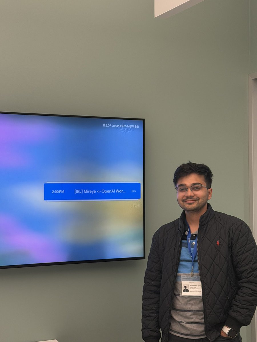ansh_chokshi's tweet photo. yc day 4

@OpenAI invited us to a working session in their new office. 

@shshwt_ now holds the record for $2,600 in token spend in a single day...

excited to be working with the new models and harness to push the boundaries and accelerate our mission to index every inch of the earth.

new product launch soon (:

@strimblez thank you for having us!