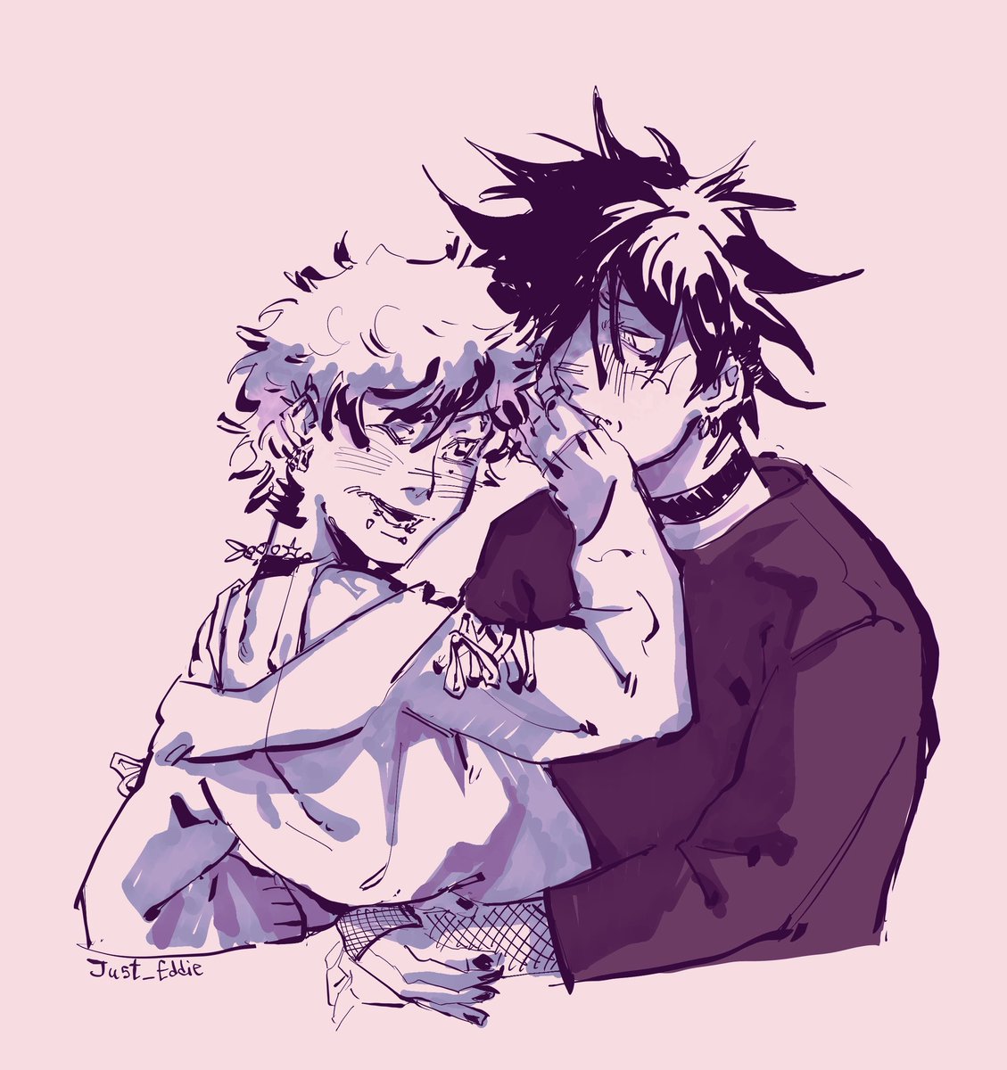 sceneyuji's tweet photo. he’s clingy, he doesn’t like being denied kisses ! 𓏲ּ𝄢

ac - @ju5t_eddie 🎀

#vicgumi #soulbondtwt #yumetwt 💖🐺 https://t.co/VHnkJ5XEP7