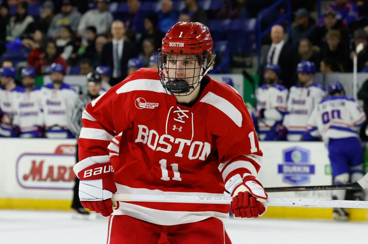 HockeyMaritime's tweet photo. Fredericton, New Brunswick's Tynan Lawrence has been selected 11th overall by the St. Louis Blues in the 2026 NHL entry draft.

A champion with the USHL's Muskegon Lumberjacks in 2025, Lawrence made the jump to NCAA with Boston University this season, where he collected 7 points (2G,5A) in 18 games.

#HockeyX #NewBrunswick #2026NHLDraft #Fredericton
