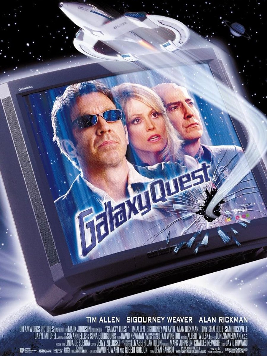 SmithsonianIMAX's tweet photo. National Air and Space Museum’s 50th Anniversary Film Series continues:
Held the last Monday of each month, featuring Hollywood films about aviation and space.

🚀 Galaxy Quest — June 29 at 7 PM 
✈️ Planes — July 27 at 7 PM 

Not IMAX presentations.

https://t.co/18K9kuuvia https://t.co/DilWXtexjB