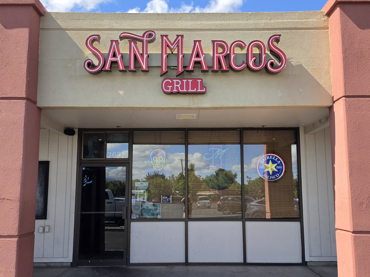 RickyR_Shift4's tweet photo. @Shift4 #Shift4 #Shift4Dine San Marcos Grill in Carson City, NV is now using Shift4 Dine. https://t.co/kXAY8tR7dO